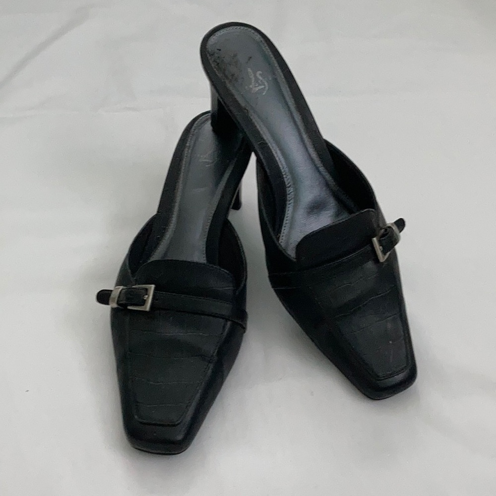 LifeStride Women’s Size 8.5M Black Slip-on Heels